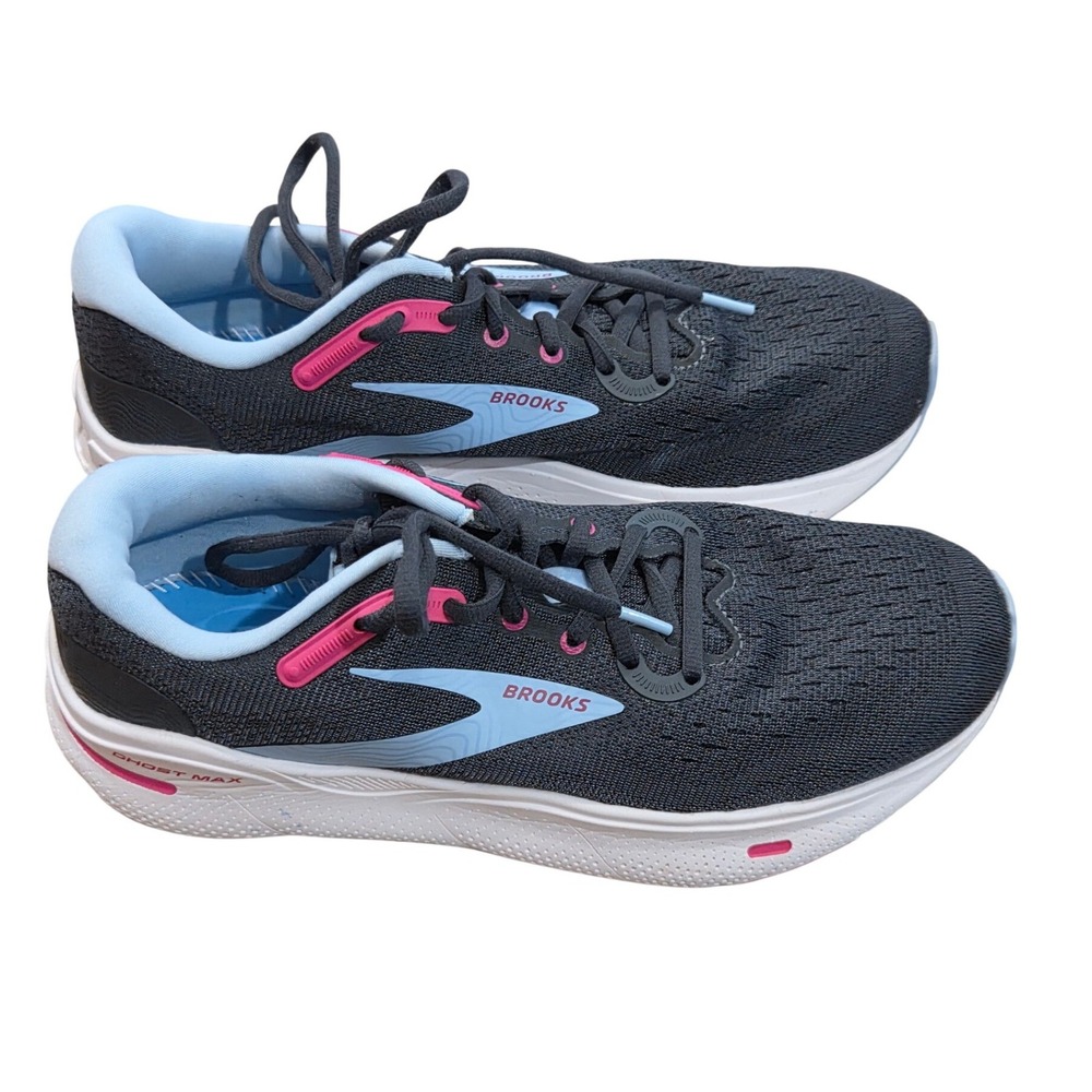 Brooks Ghost Max Support Cushion Comfort Womens 9.5 Running Sneakers No insoles